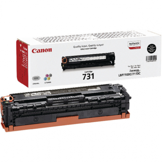 Canon 731 Black Toner Cartridge - High Capacity (6273B002) 